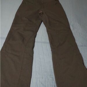 Women’s Obermeyer insulated ski/board pants, charcoal grey, 12, used.